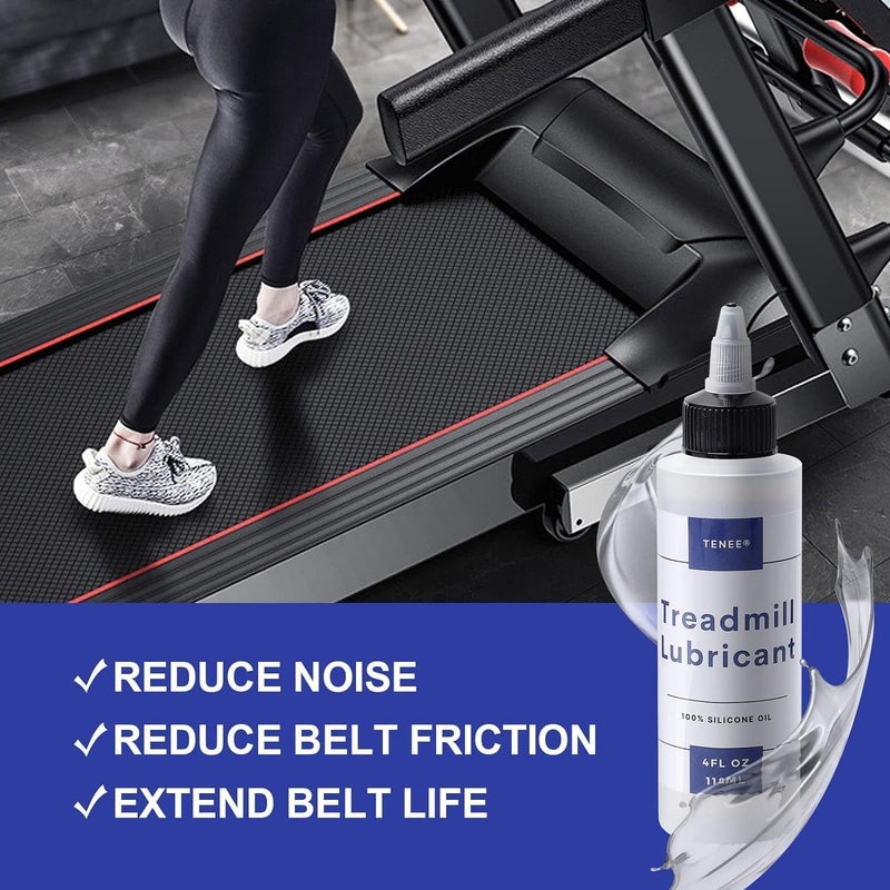 Tenee Treadmill Lubricant for Belt, 4oz Silicone Treadmill Belt Lubricant, Premium 100% Treadmill Oil with an Easy-to-Apply Applicator Tube, Suitable for Nearly All Types of Treadmills - Image 4